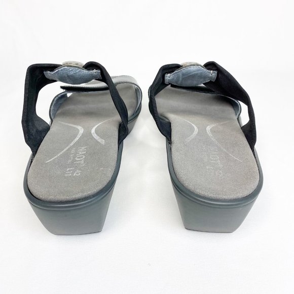 Naot Pinotage Comfort Slip On Heel Slide Sandal Size US 11 EUR 42 - Picture 6 of 10